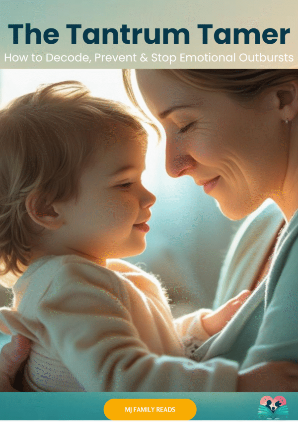 Parent and child communication is calm. The Tantrum Tamer: How to Decode, Prevent & Stop Emotional Outbursts