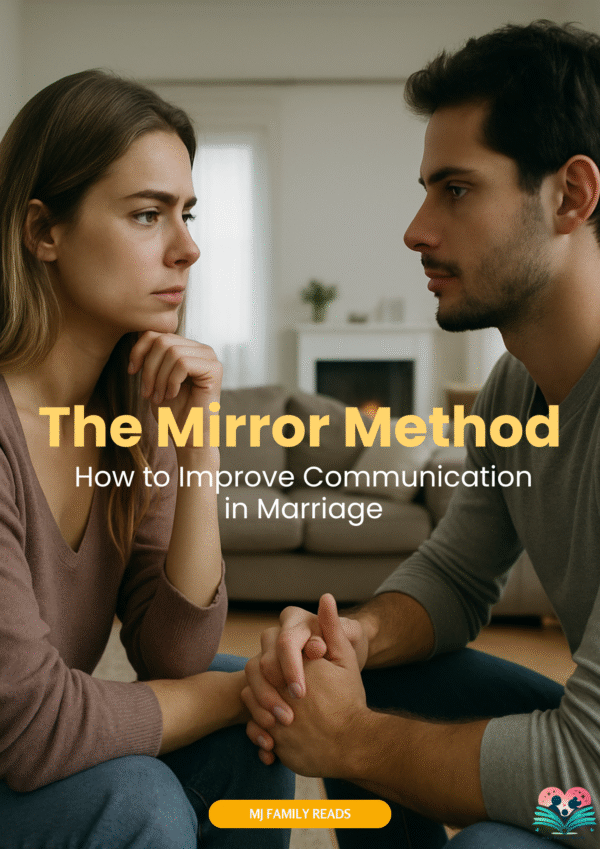 How to Improve Communication in Marriage The Mirror Method - A close-up of a couple sitting on opposite ends of a couch
